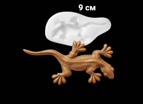 Силиконовый молд № 541 Ящерица большая правая