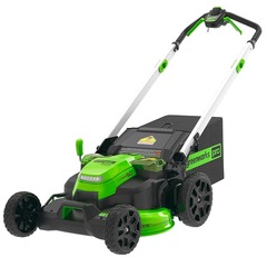 Газонокосилка Greenworks Twin Force GD60LM61 60V (61 см) самоходная аккумуляторная, без АКБ и ЗУ