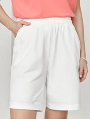 Шорты из тонкого премиального футера с эластаном  D48.010 (121355)