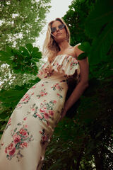 Платье с воланом короткая подкладка