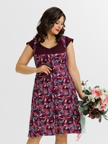 3522 Халат на молнии