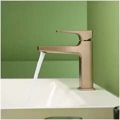 Смеситель для раковины 110, с донным клапаном, бронза Hansgrohe Metropol 32507140