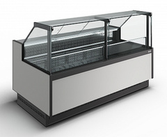 Гастрономическая витрина Carboma BAVARIA 4 GC110 SL 2,0-1 (версия 2.0) (без боковин)