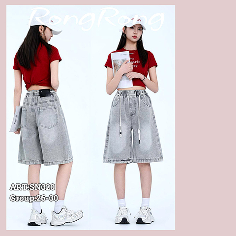 Шорты/Бриджи джинс д (140-170) 260313-R-SN320