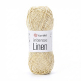 Пряжа YarnArt Intense Linen 4102 солома