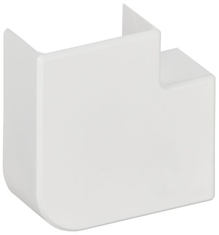 METRA MINI Поворот на 90град 24х14мм белый IEK