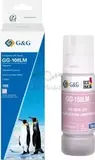 Совместимые чернила G&G GG-108LM (C13T09C64A / 108LM) для Epson Ecotank L8050, L18050, 70 мл, светло-пурпурный