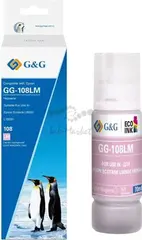 Чернила G&G GG-108LM C13T09C64A светло-пурпурный 70 мл для Epson Ecotank L8050/L18050