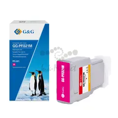 Картридж струйный G&G GG-PFI321M, аналог Canon 6269C001 пурпурный 300ml
