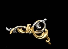 Силиконовый молд № 5014 правый