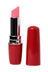 Красный мини-вибратор в форме губной помады Lipstick Vibe - 