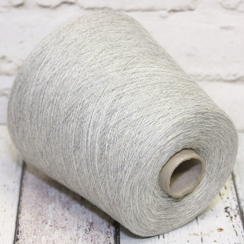 Кашемир 100% RICIGNOLO 1928 / CASHMERE 2/28 светло-серый меланж
