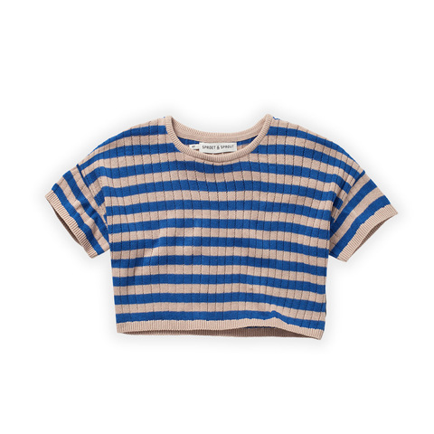 Топ Sproet&Sprout Knitted Stripes Cropped