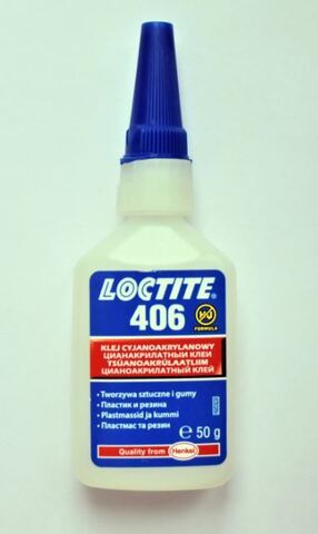 Loctite 406 (локтайт 406) моментальный однокомпонентный клей - 50 г