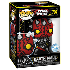 Фигурка Funko POP! Bobble Star Wars Ep 1 TPM 25th Darth Maul (Retro) (Exc) (707) 77953