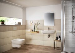 Унитаз подвесной, белый Ideal Standard Esedra AquaBlade T386001 с сиденьем