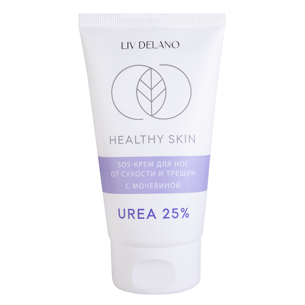 Liv-delano HEALTHY SKIN Крем для ног SOS от сухости и трещин с мочевиной 25% 150г