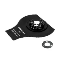 Насадка для МФИ ПРАКТИКА режущая многофункциональная, HCS, по дереву, 86 х 35 мм (240-157)