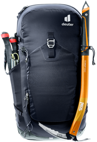 Картинка рюкзак туристический Deuter Trail Pro 33 Black-Shale - 13