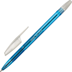 Ручка шариковая неавтоматическая Attache Aqua маслян, син стерж, 0,38/0,5мм