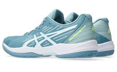 Женские теннисные кроссовки Asics Solution Swift FF Clay - gris blue/white