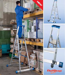 Стремянка STABILO с траверсой 7 ступ. (127310)