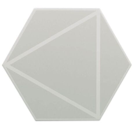 DNA Tiles Fancy Lines Grey 20x23