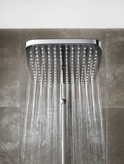 Душевая система GROHE Tempesta Cosmopolitan 250 CUBE с термостатом настенного монтажа, хром 26689000