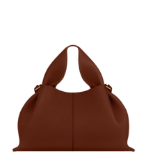 Сумка Polene Numero Neuf EDITION TEXTURED COGNAC