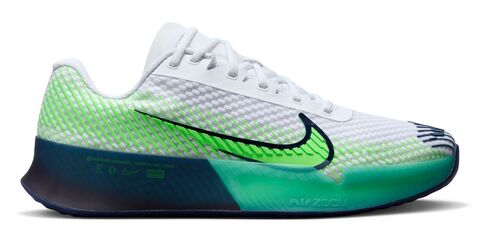 Теннисные кроссовки Nike Zoom Vapor 11 - white/green strike/midnight navy