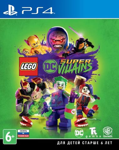 LEGO DC Super-Villains (PS4, русские субтитры)