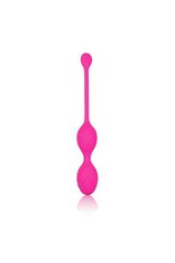Розовые вагинальные шарики с ДУ и функцией памяти Remote Dual Motor Kegel System - 
