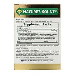 Nature's Bounty, Ultra Strength Probiotic 10, 20 Billion Live Cultures, 60 Capsules