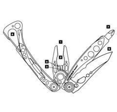 Мультитул Leatherman Skeletool , 7 функций (830920) | Multitool-Leatherman.Ru