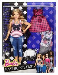 Barbie Блондинка с набором одежды