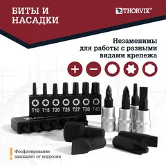 Thorvik TS101 Набор инструмента универсальный 1/4