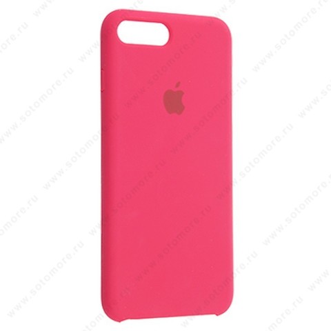 Накладка Silicone Case для Apple iPhone 8 Plus/ 7 Plus малиновый