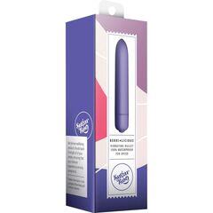 Фиолетовая вибропуля Berri Licious - 9 см. - 