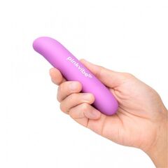 Фиолетовый вибромассажер Pink Vibe для стимуляции точки G и клитора - 12,2 см. - 