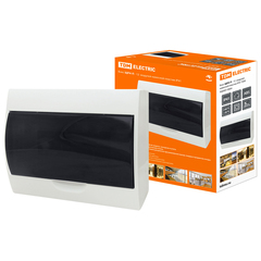 Щиток распределительный навесной Tdm Electric ЩРН-П, 12 модулей, IP41, пластиковый