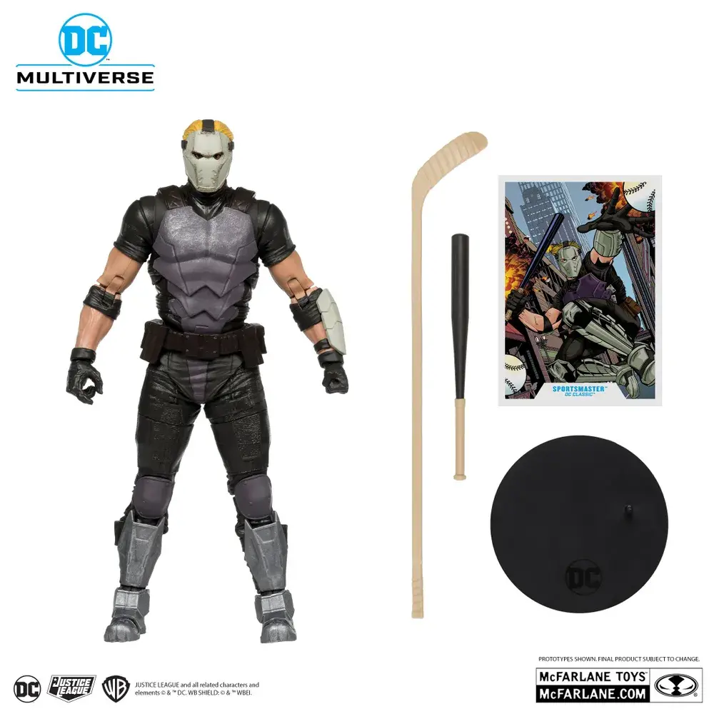 DC Мультивселенная фигурка Спортмастер Platinum Edition