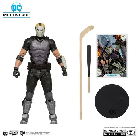 DC Мультивселенная фигурка Спортмастер Platinum Edition