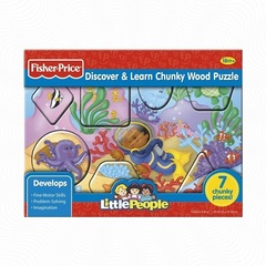 Fisher Price Пазл деревянный 