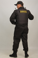 Бронежилет Комфорт 2-2 УНИ чехол Охранник с боковой защитой, Бр2 класс защиты