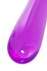 Фиолетовый двусторонний фаллоимитатор Frica - 23 см. - 