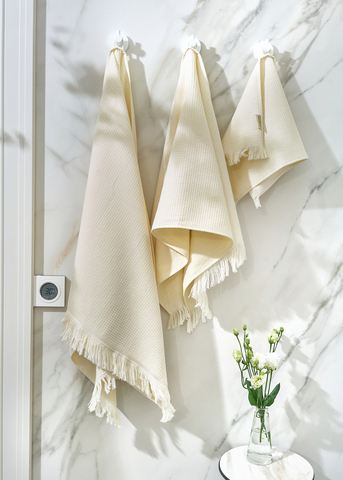 Полотенце Luxberry Iris 50x100 экрю