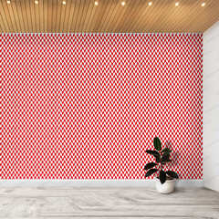 Фотообои Точка роста, фирменные ромбы красные 050