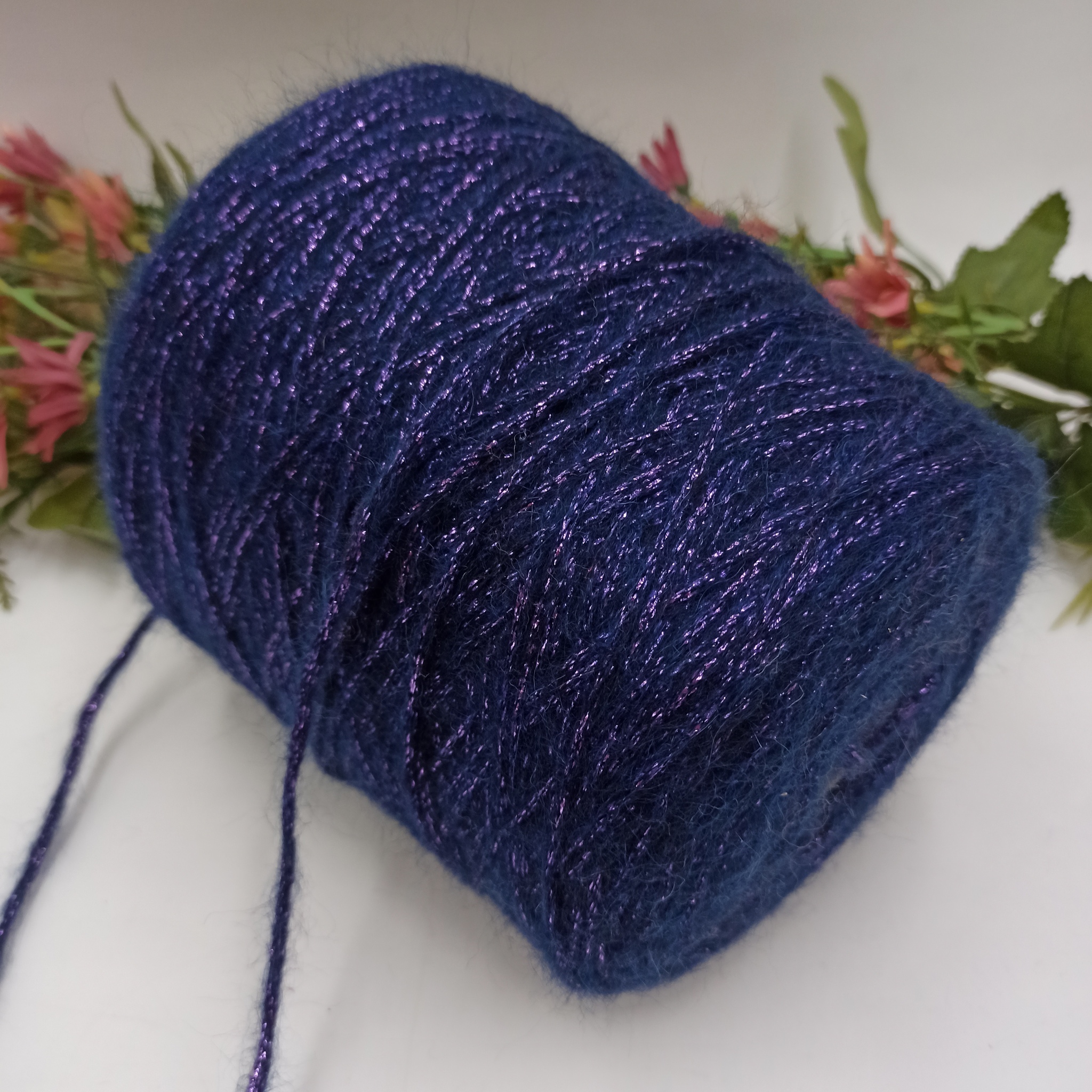Alpaca Glamour Pura Lana Italia  220м/100гр Фиолетовая дымка