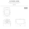 ArtCeram ASV006 15 00 ArtCeram A16 Унитаз подвесной Reel 36х52 см, цвет grigio olivia/покрытие Saniglaze