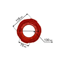 Корпус насоса водяного QUATTRO ELEMENTI D300 (241-185-031)